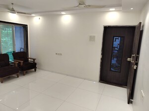 Living Room in 1 BHK Apartment at Krishna Heights Ghansoli, Ghansoli – for Rent