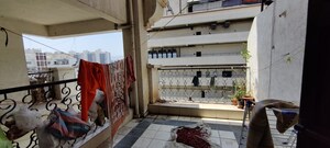 Balcony in 2 BHK Apartment at Dorabjee Paradise Building A&B Condominium, Mohammadwadi – for Sale