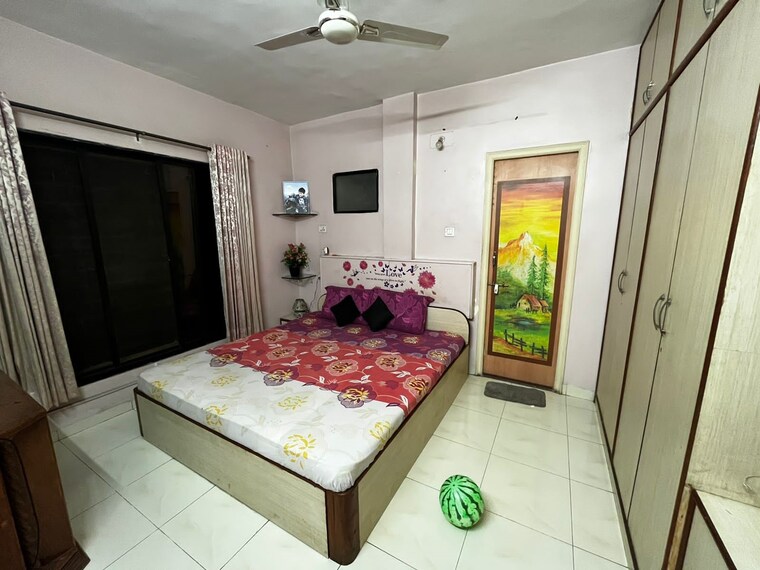 Bedroom, sopan baug 3 Bedroom 1500 Sq.Ft. Apartment In Sopan Baug Pune 5955191