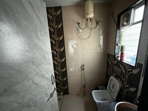 Bathroom in 3 BHK Apartment at Sopan Baug – for Rent