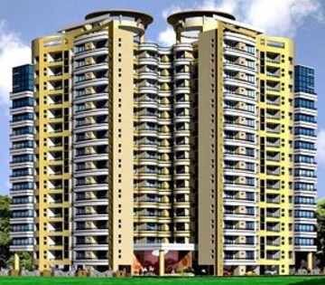 Building Lobby in 2 BHK Apartment at Lashkaria Green Towers, Andheri West – for Rent