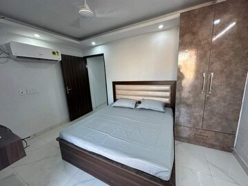 Bedroom in 1 BHK Builder Floor at Ansal Sushant Lok I, Sector 43 – for Rent