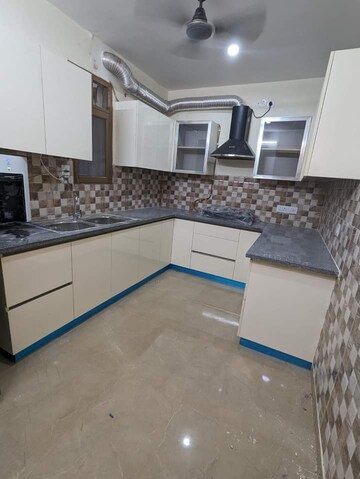 Kitchen in 2 BHK Builder Floor at Ansal Sushant Lok I, Sector 43 – for Rent