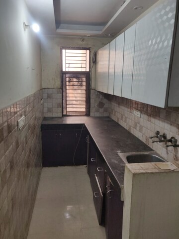 Kitchen in 2 BHK Builder Floor at Dwarka Mor – for Rent