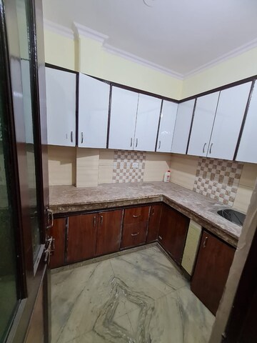 Kitchen in 2 BHK Builder Floor at Dwarka Mor – for Rent