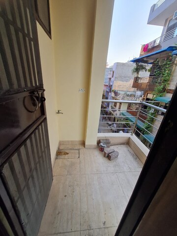 Balcony in 2 BHK Builder Floor at Dwarka Mor – for Rent