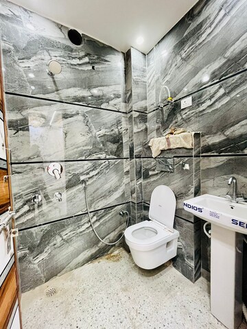 Bathroom in 2 BHK Builder Floor at Dwarka Mor – for Sale