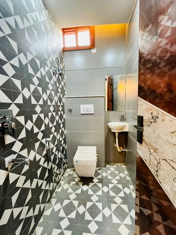 Bathroom in 3 BHK Builder Floor at Dwarka Mor – for Sale