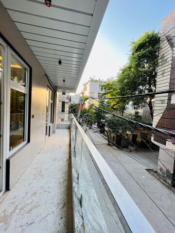 Balcony in 4 BHK Builder Floor at Dwarka Mor – for Sale