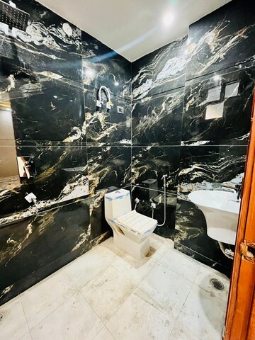 Attached Bathroom in 4 BHK Builder Floor at Dwarka Mor – for Sale