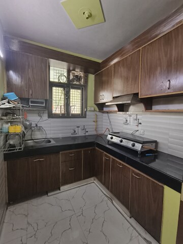 Kitchen in 3 BHK Builder Floor at Dwarka Mor – for Rent