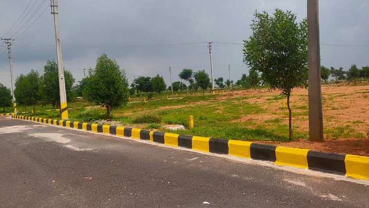 Open Plots For Sale In Nandiwanaparthy - Srisailam Highway - Hyderabad