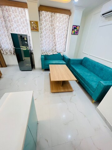 Bedroom in 1 BHK Builder Floor at Ansal Sushant Lok I, Sector 43 – for Rent