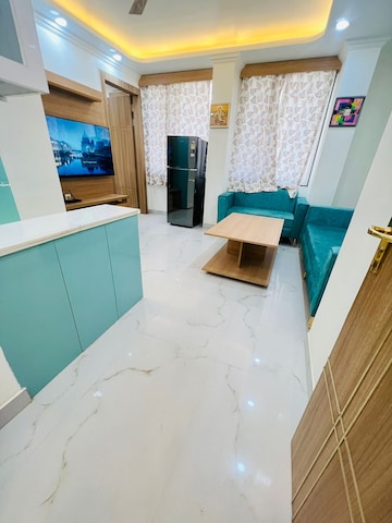 Kitchen in 1 BHK Builder Floor at Ansal Sushant Lok I, Sector 43 – for Rent