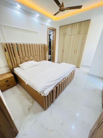 Bedroom in 1 BHK Builder Floor at Ansal Sushant Lok I, Sector 43 – for Rent