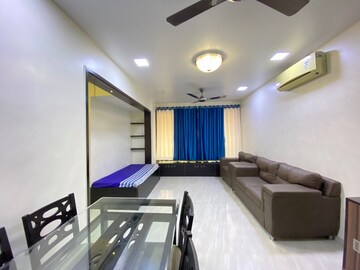 Living Room in 1 BHK Apartment at Dombivli West – for Rent
