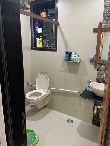 Bathroom in 2 BHK Apartment at K Raheja Vihar, Powai – for Rent