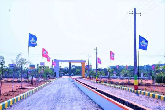 Vijayawada Highway Facing Premium Open Plot Dtcp & Rera Approved Layout