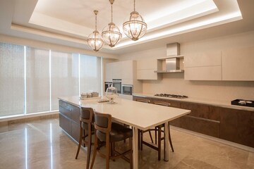 Kitchen in 4 BHK Apartment at Prestige Kingfisher Towers, Ashok Nagar – for Sale