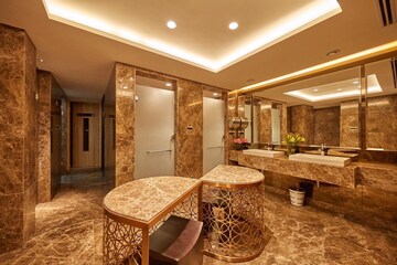 Living Room in 4 BHK Apartment at Prestige Kingfisher Towers, Ashok Nagar – for Sale