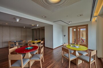 Living Room in 4 BHK Apartment at Prestige Kingfisher Towers, Ashok Nagar – for Sale