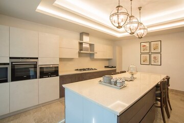 Kitchen in 4 BHK Apartment at Prestige Kingfisher Towers, Ashok Nagar – for Sale