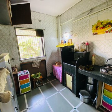 Kitchen in 1 BHK Apartment at Dombivli West – for Sale