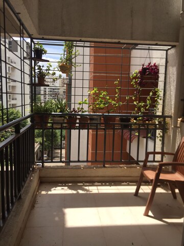 Balcony in 2 BHK Apartment at Whistling Winds, Pisoli – for Sale
