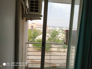 Balcony in 1 BHK Apartment at Unique Aura, Lal Kothi – for Rent
