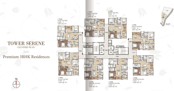 3 BHK Apartment For Resale in Aurobindo The Regent Serilingampally Hyderabad  6070702