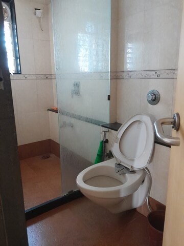 Bathroom in 2 BHK Apartment at Karachi Citizens CHS, Juhu – for Sale