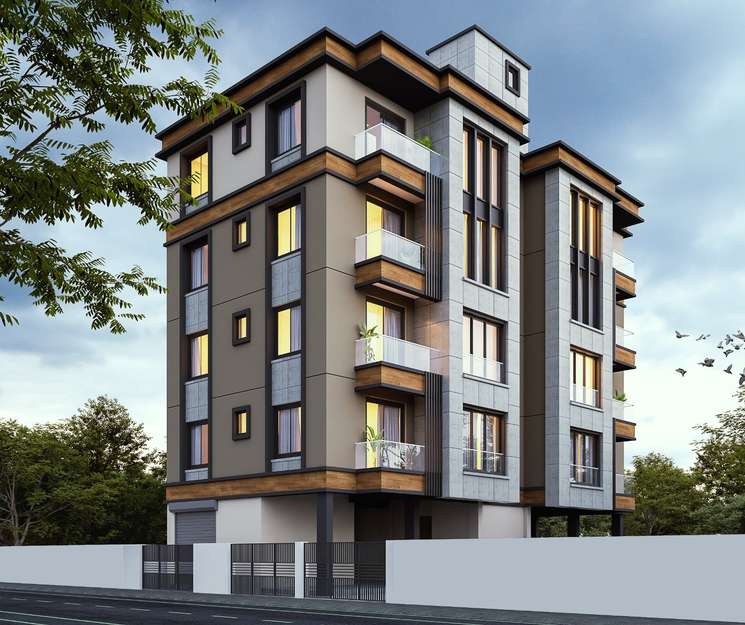 3 Bedroom 990 Sq.Ft. Apartment in New Town Action Area ii Kolkata