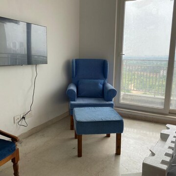 Living Room in 3 BHK Apartment at Umang Winter Hills, Sector 77 – for Rent
