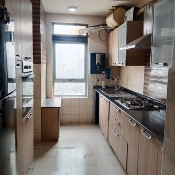 Kitchen in 3 BHK Apartment at Unitech Fresco, Sector 50 – for Rent