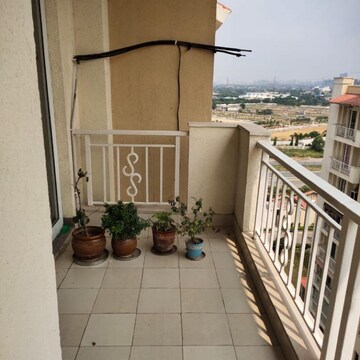 Balcony in 3 BHK Apartment at Emaar Palm Hills, Sector 77 – for Rent
