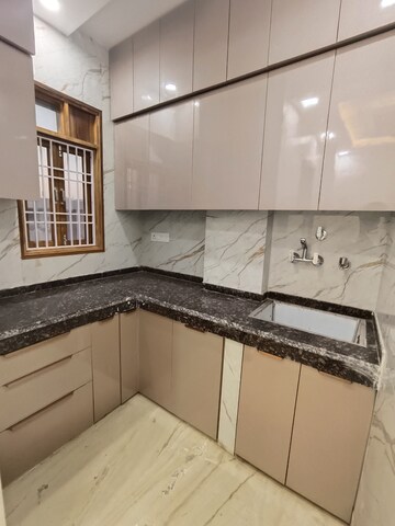 Kitchen in 2 BHK Builder Floor at Dwarka Mor – for Rent