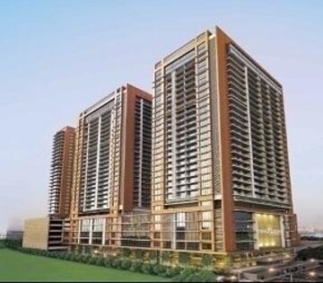 Building Lobby in 3 BHK Apartment at Adani Western Heights Sky Apartments, Andheri West – for Rent