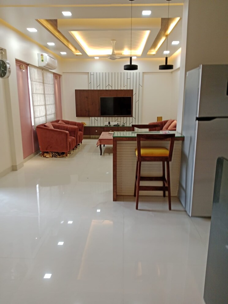 Living Room, shashwati-reflections 3 Bedroom 1515 Sq.Ft. Apartment In Thergaon Pune 6135441