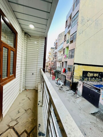 Balcony in 2 BHK Builder Floor at Dwarka Mor – for Rent