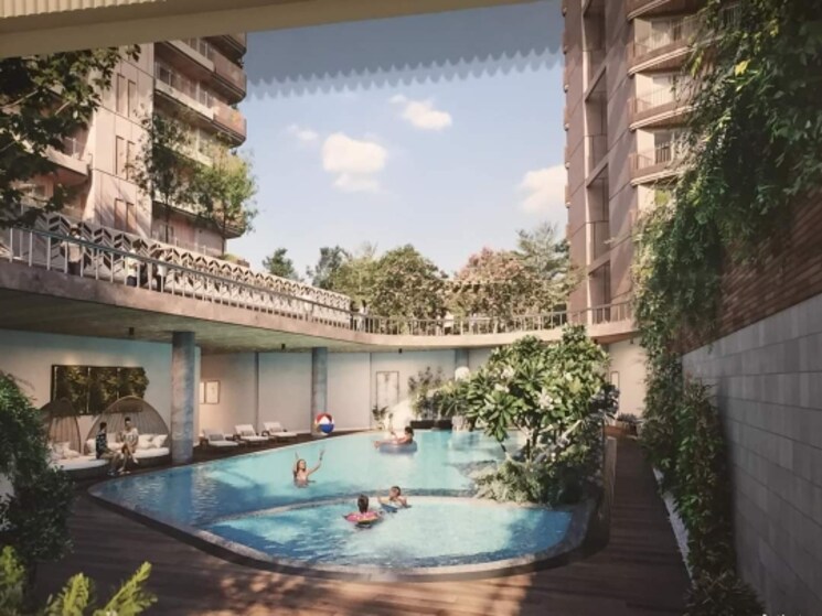 Swimming Pool, eldeco-latitude-27 2 Bedroom 979 Sq.Ft. Apartment In Iim Road Lucknow 6137867