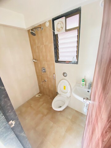 Bathroom in 2 BHK Apartment at Kanifnath Archana Paradise, Mohammadwadi – for Rent