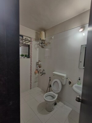 Bathroom in 2 BHK Apartment at ARV Ganga Kingston, Mohammadwadi – for Rent