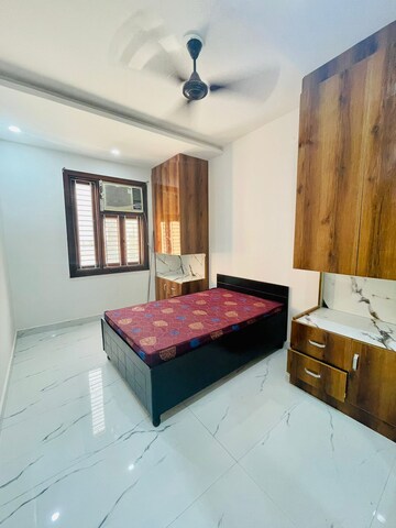 Bedroom in 3 BHK Builder Floor at Dwarka Mor – for Rent