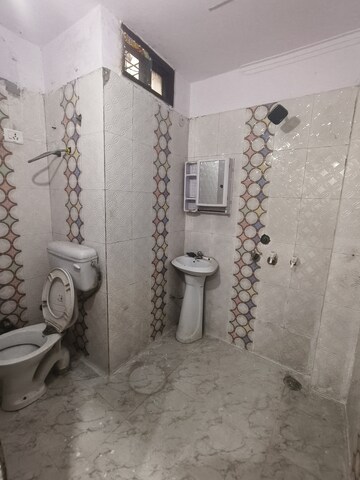 Bathroom in 3 BHK Builder Floor at Dwarka Mor – for Rent