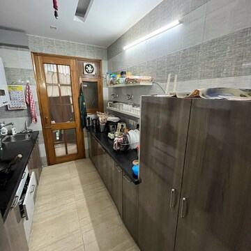 Kitchen in 3 BHK Builder Floor at Janakpuri – for Rent