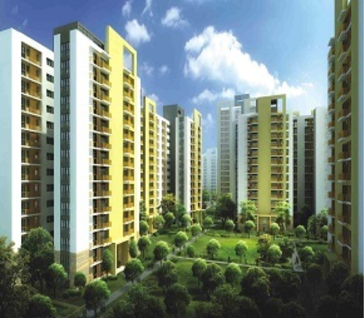 Exterior View, unitech-uniworld-gardens-2 2 Bedroom 973 Sq.Ft. Apartment In Sector 47 Gurgaon 6148929