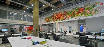Team Area in  Office Space at 3C Green Boulevard, Sector 62 – for Rent