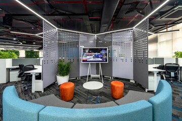Team Area in  Office Space at The Iconic Corenthum, Sector 62 – for Rent