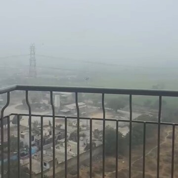Balcony in 2 BHK Apartment at Supertech Hues, Sector 68 – for Rent