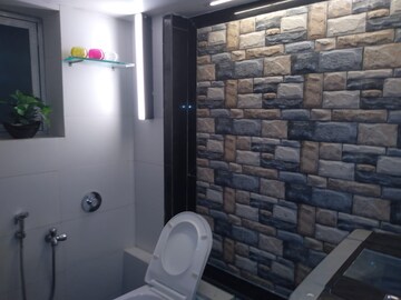 Bathroom in 3 BHK Apartment at Juhu Versova Link Road – for Sale